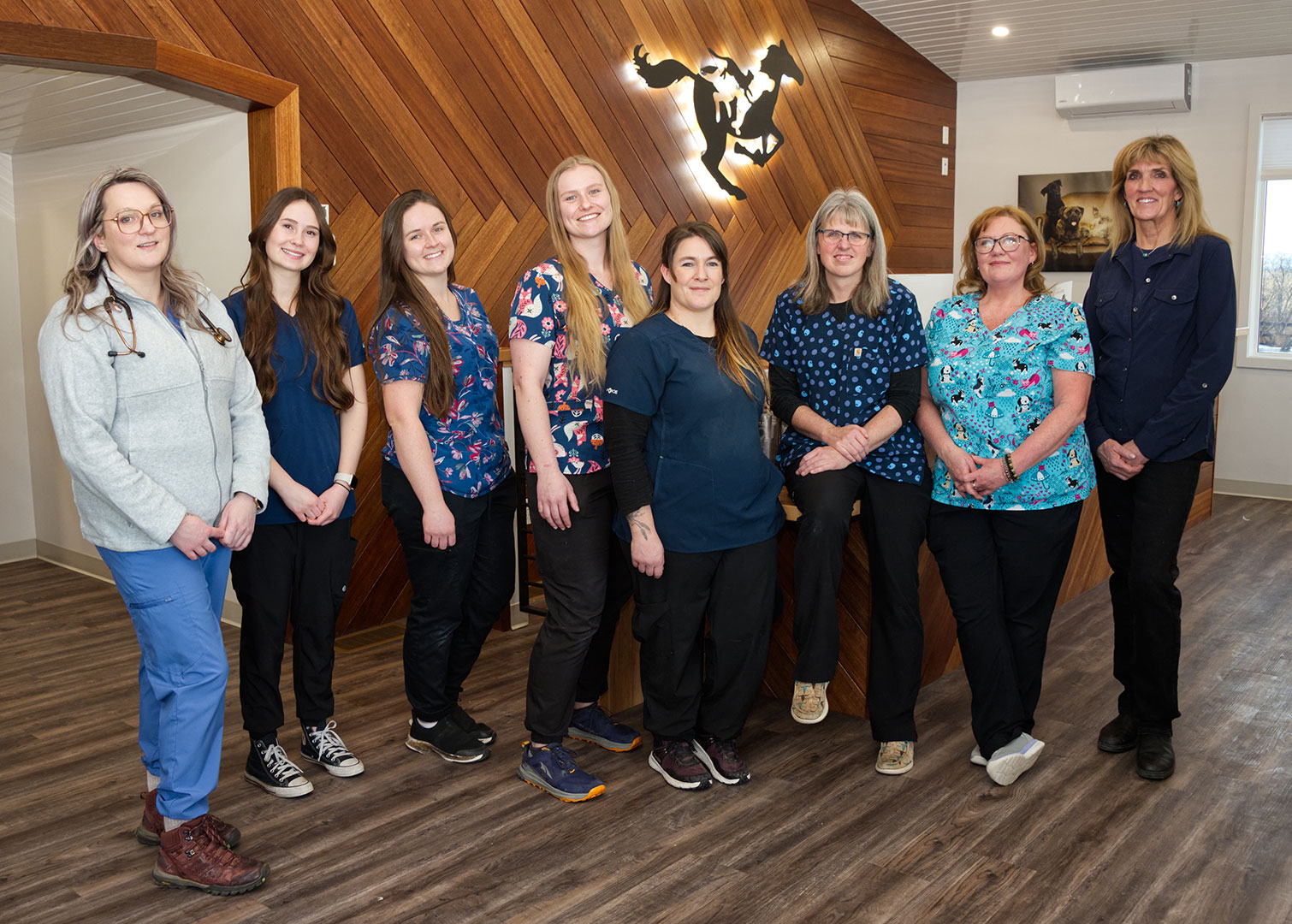 The team at Barrett Veterinary Practice